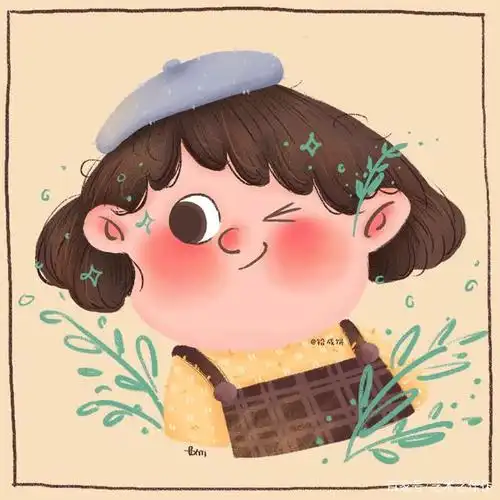 一组可爱风胖嘟嘟人物小头像,萌萌的 作者:铅成饼