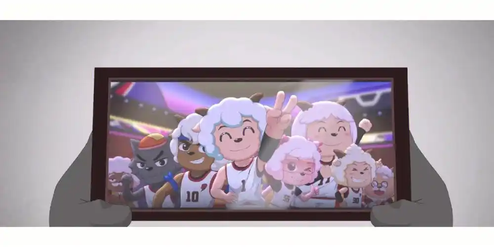 我将会永远追随我的光和我的信仰#喜羊羊与灰太狼运动英雄传之筐出胜