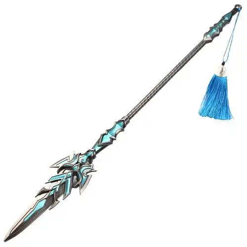 斗罗大陆蓝银霸王枪一米超特特大号唐三蓝鹰霸皇枪动漫挂件