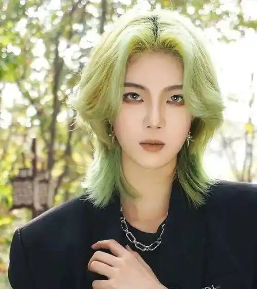 炫彩狼尾发,瘦脸又甜酷_性别_个性_发型