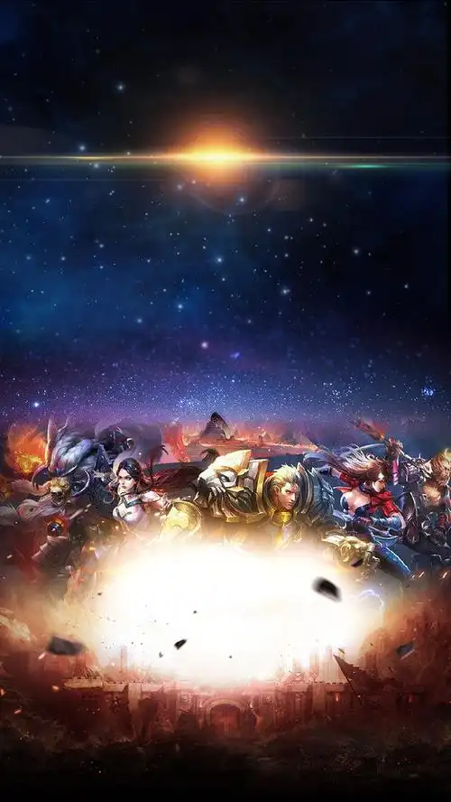 游戏背景海报宣传