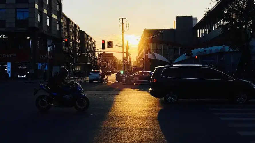 摄于11.29 黄昏时刻的街道