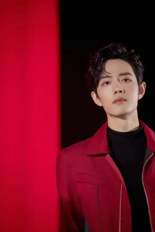 肖战与红色绝配,超好看啊