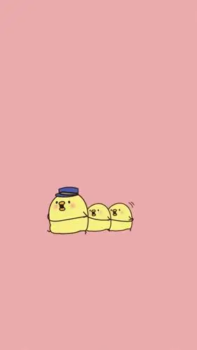 q版呆萌卡通小鸡