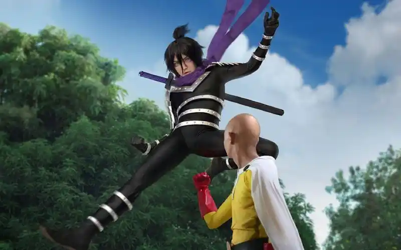 索尼克出场,用最脆弱地方迎接埼玉拳头,不愧为一拳超人最硬的人