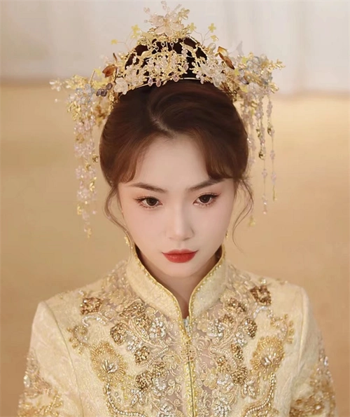 绝美中式新娘发型 高贵端庄优雅得体