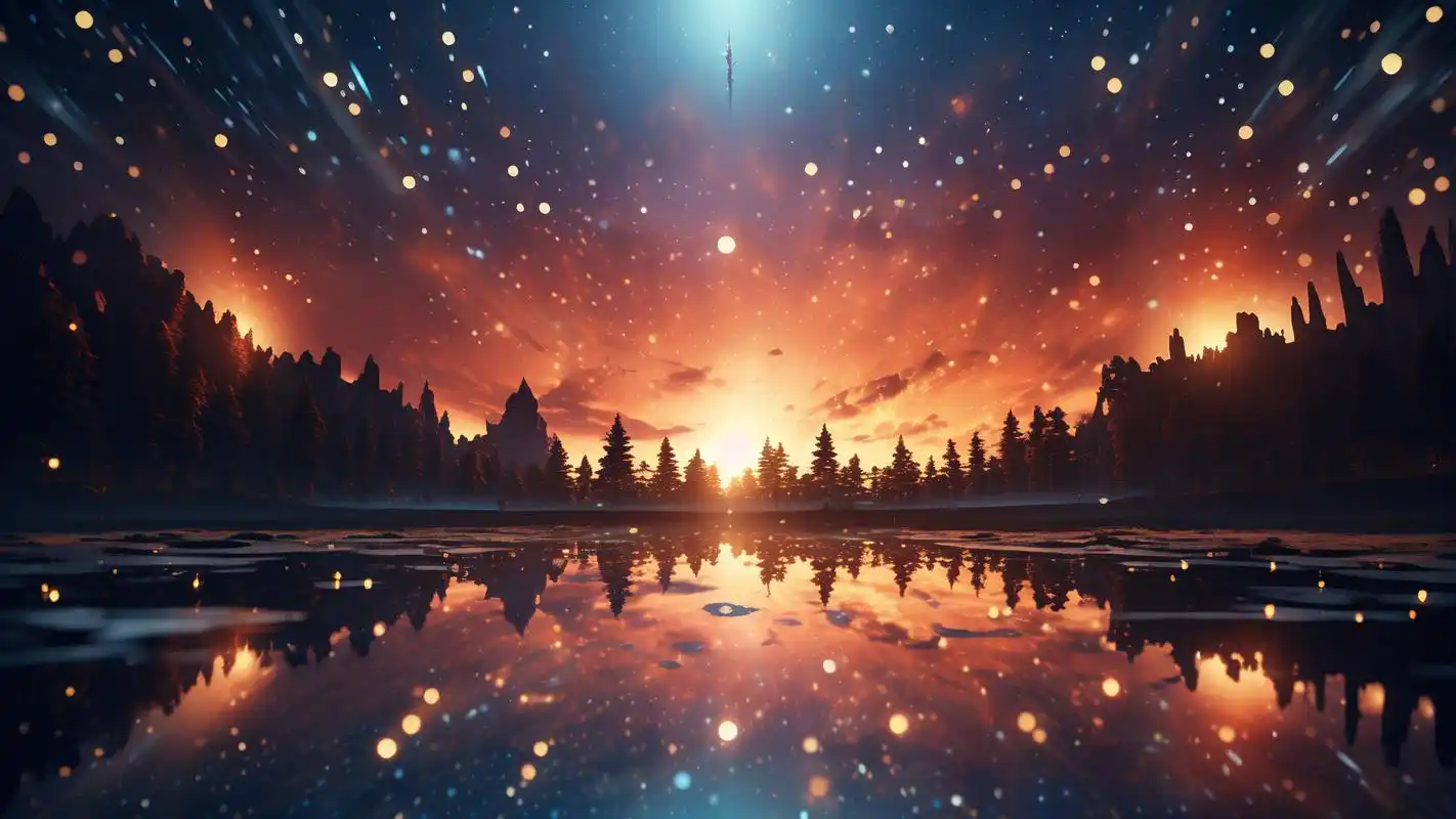 78绝美星空背景图画,梦幻般的美景90