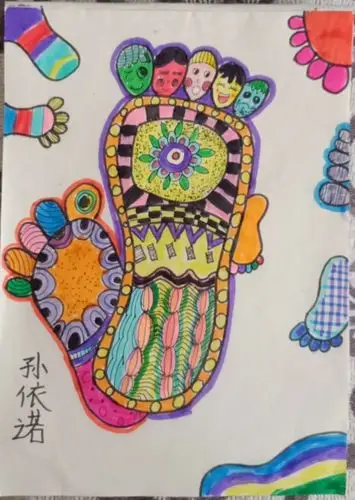 画~小小脚丫》 写美篇线描主要划分为:白描,速写,装饰线描,创意线描