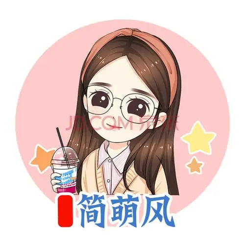 q版手绘头像设计情侣卡通人物形象logo真人照片漫画定制作 简萌风格