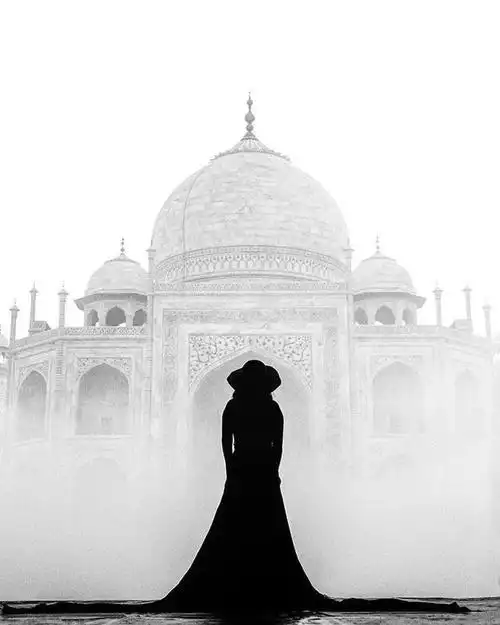 黑白人像惊艳的美