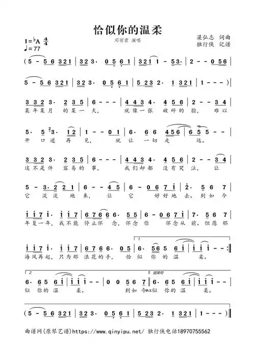 不能没有你歌词(不能没有你歌词歌谱)