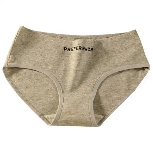 内裤女士纯棉无痕抗菌裆运动全棉短裤女生少女裤头大码中腰三角裤