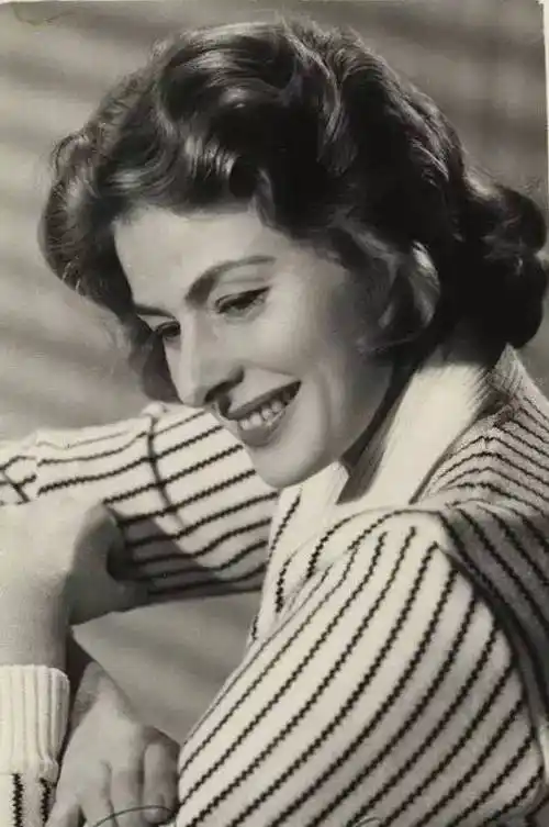 难忘的英格丽褒曼一生中她是坚毅的