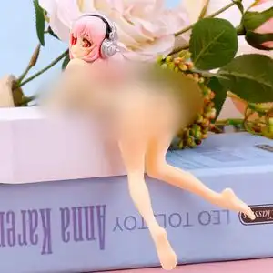 二次元动漫手办性感索尼子压泡面神器公仔实心卡通美少女机箱摆件