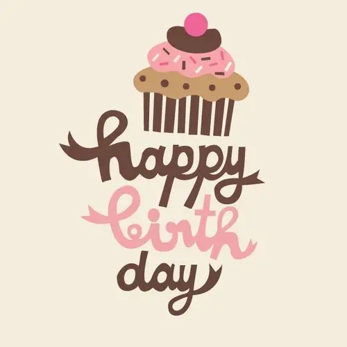 印花矢量图卡通卡通静物蛋糕文字免费素材