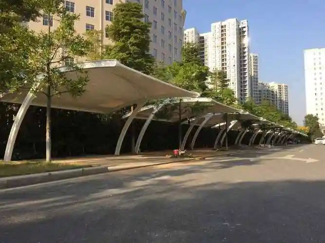 停车棚汽车停车棚电动车停车棚钢结构停车棚自行车棚膜结构停车棚长沙