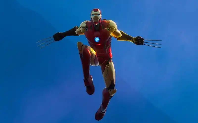 【堡垒之夜】钢铁侠在人机之窝,竟然找到了金刚狼_哔哩哔哩_bilibili