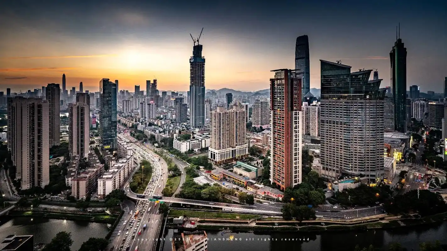 这不是纽约,这里是中国超一线城市深圳罗湖.见证了深圳特区的4 - 抖音