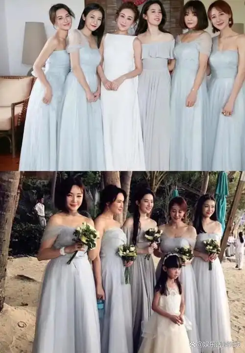 说刘亦菲是伴娘天花板,没意见吧