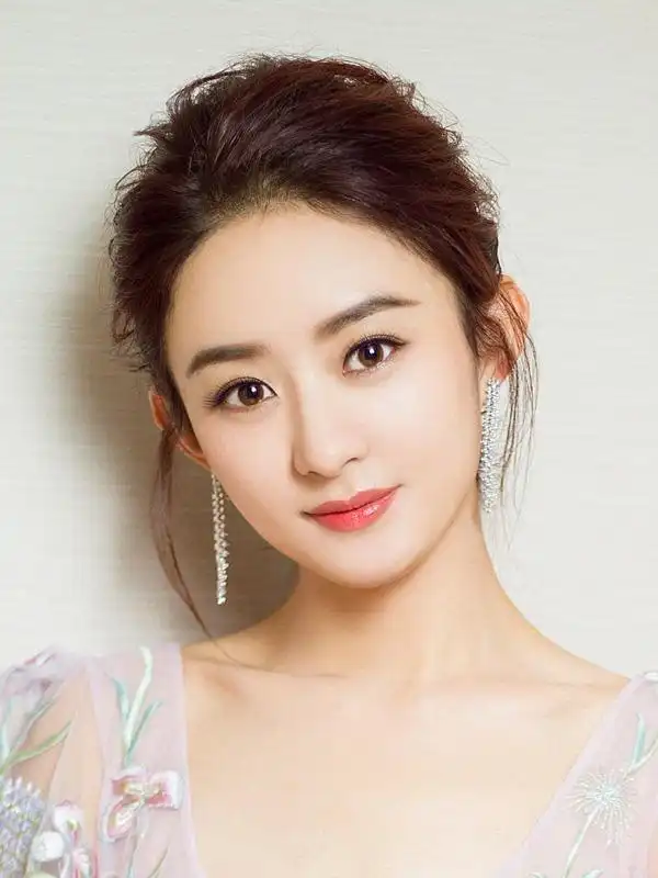 赵丽颖是什么脸型?