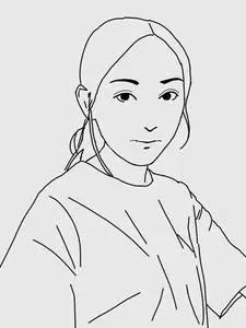 男生真人照片转手绘画头像图片