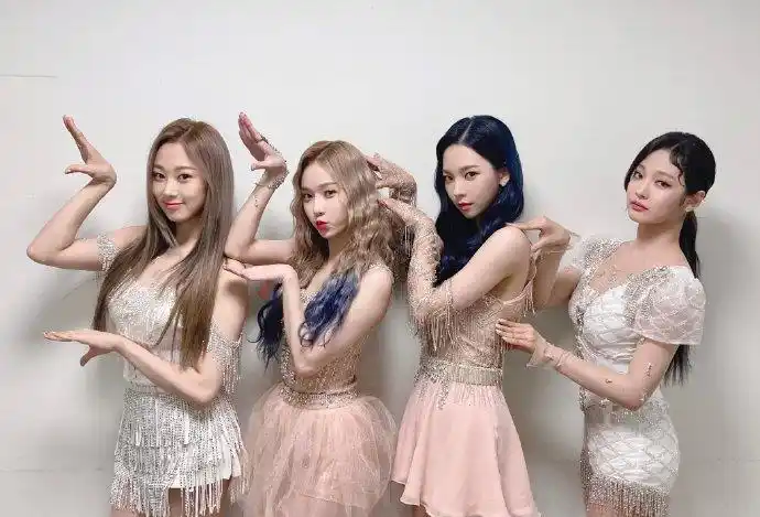 sm新女团aespa打歌舞台人气最高成员直拍播放量打破纪录