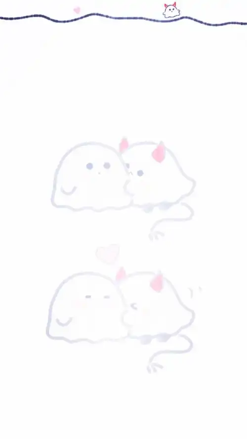 敲可爱小幽灵 - 堆糖,美图壁纸兴趣社区