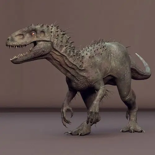 暴虐龙 暴掠龙maya绑定模型 irex dinosaur maya rig