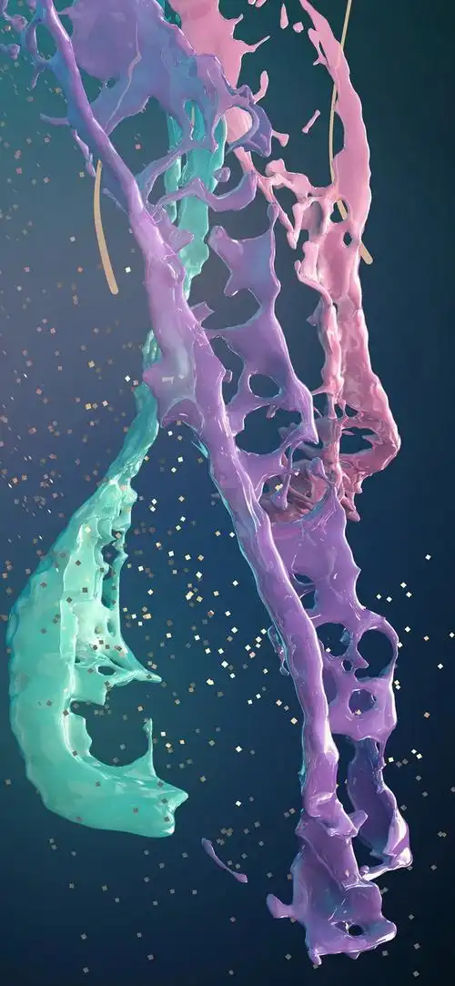 iphonex xs 高清壁纸 3d立体图形