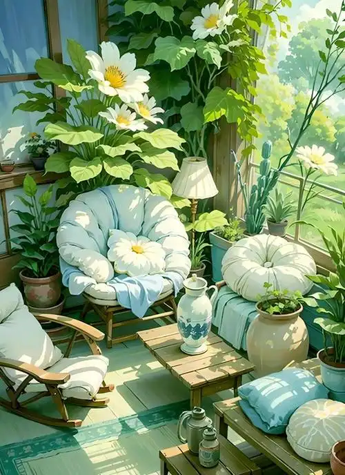 治愈系美图:阳光明媚的夏日午后