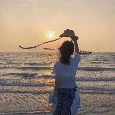 头像背影女生头像