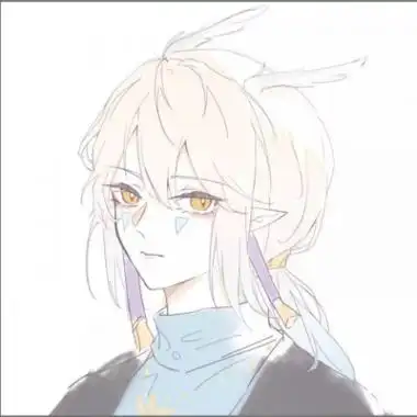 高清帅气的白鸟头像图片光遇