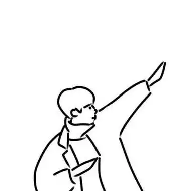 孤独一生单人男头像动漫 简笔手绘男生头像简单(7)张