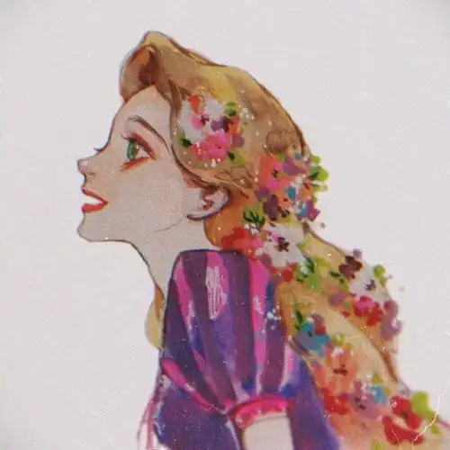 乐佩公主 迪士尼公主系列 画师@-阿莘-(weibo) 头像