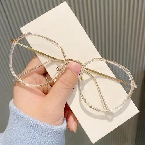 特价文艺复古眼镜框金属框架