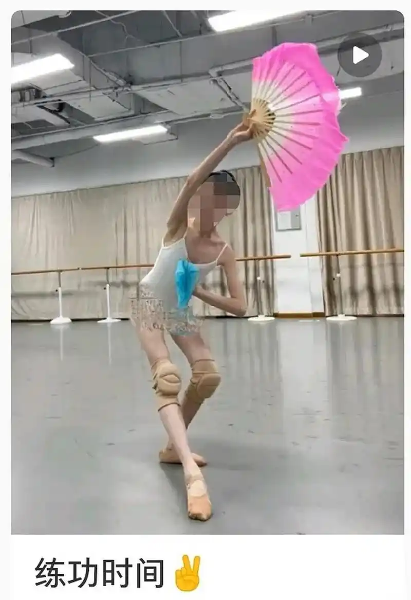 全世界都要求舞蹈演员瘦成杆吗,十二三岁的小朋友,一个比一个瘦,前胸