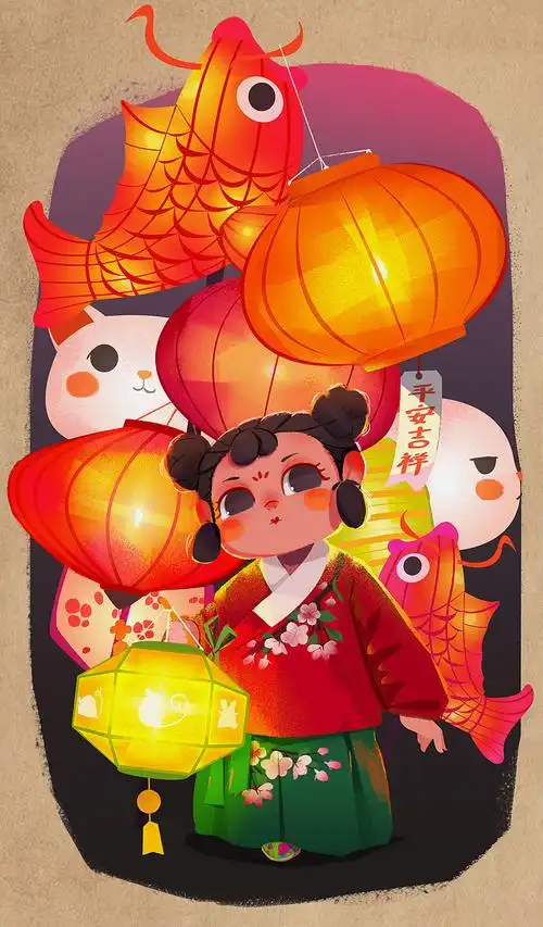 2020春节主题插画汇总