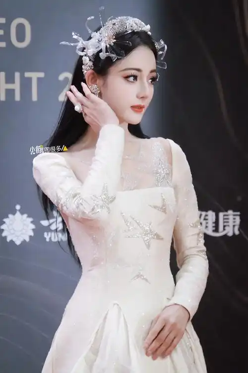 迪丽热巴超话20231217#迪丽热巴内场侧颜#迪丽热巴星光大赏红毯高清