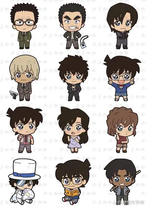 🌈名侦探柯南q版人物素材分享第④弹