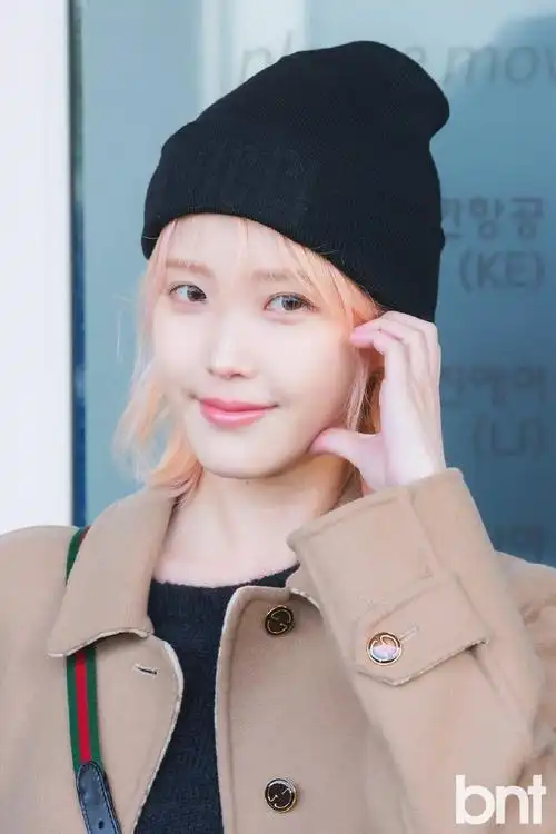 iu李知恩gucci全球品牌代言人##iu染粉发##iu韩国第一女solo