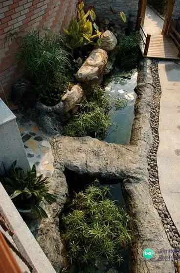 庭院鱼池都有哪些样式庭院鱼池样式图