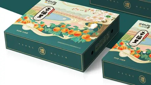 水果包装--杏--包装设计|平面|包装|西安汀畔品牌 - 原创作品 - 站酷