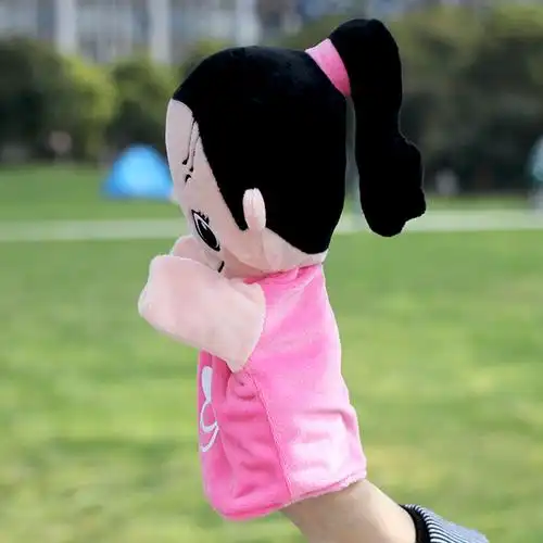 亲子互动玩偶热播家庭喜剧 家有儿女毛绒玩具娃娃手偶 一套一家人