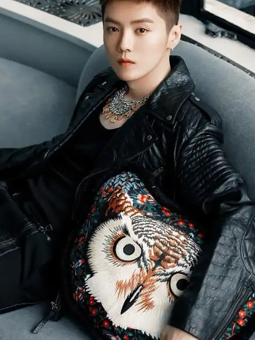 投票讨论|鹿晗最新自拍,短发造型中的硬汉范十足,你_圈子-新氧美容