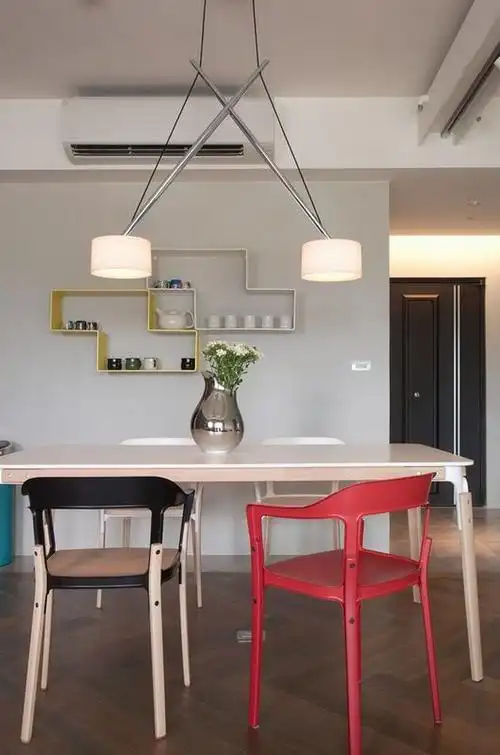 港式创意餐厅背景墙设计图