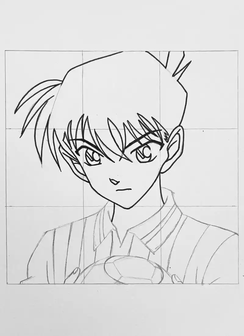 手把手教你画7915工藤新一