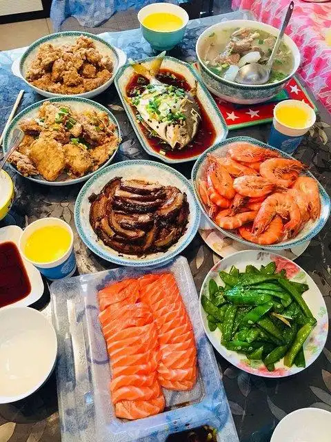 日常晚餐,是不是有点丰盛,老妈总怕