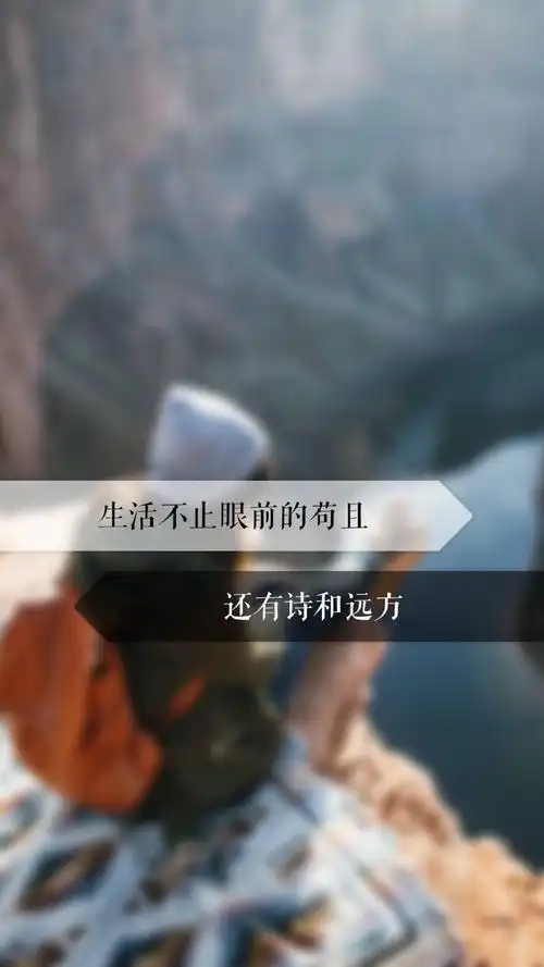 生活不只眼前的苟且 壁纸 文字