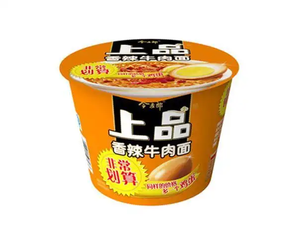 今麦郎上品桶香辣牛肉面150g
