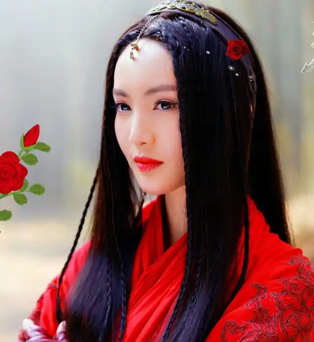 金晨《秦时明月》变身古装红衣美人,红的新鲜与惊艳